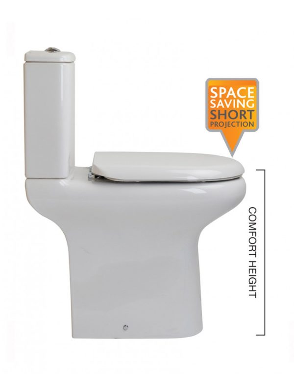 space saving toilet