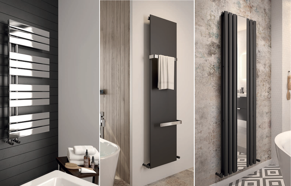 Grey bathroom towel discount radiator