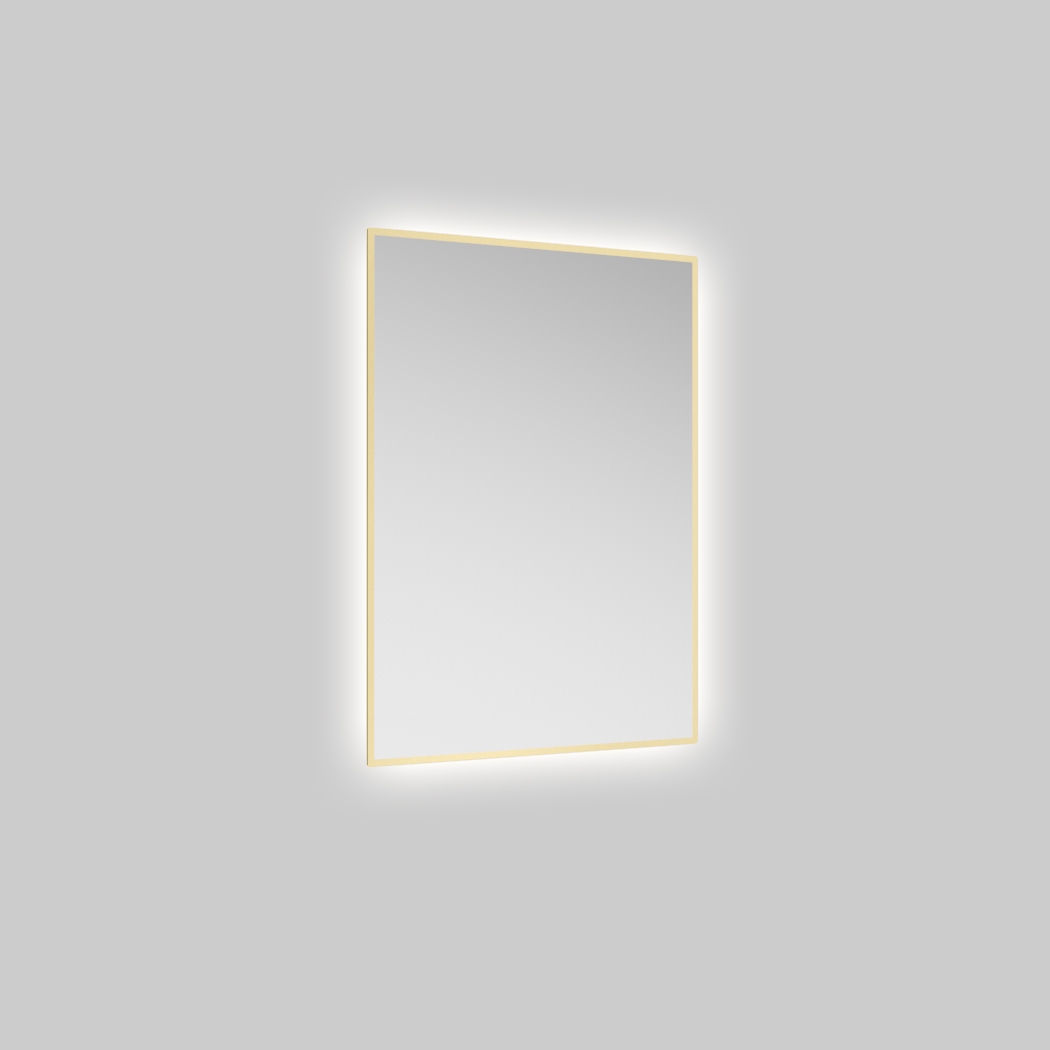 ECHO Rectangle 500x700 Mirror Gold