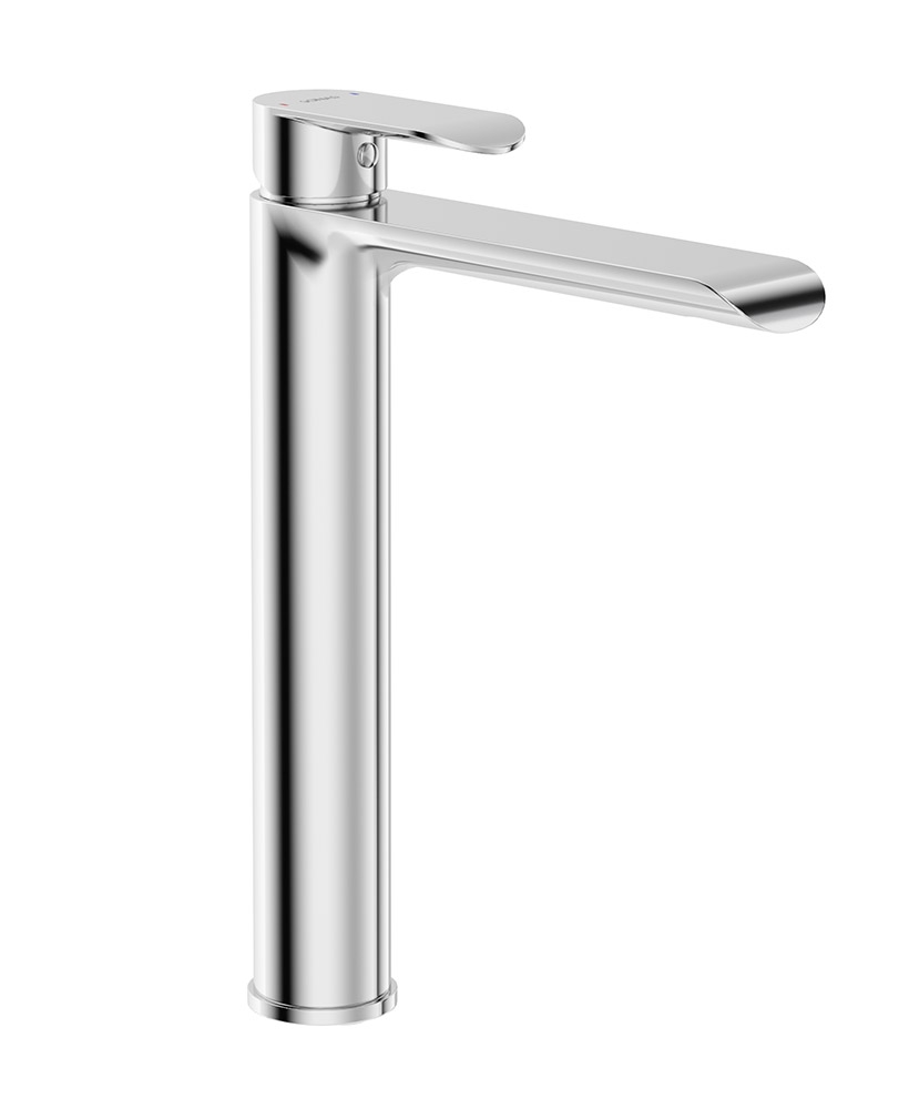 SCOPE Freestanding Basin Mixer Chrome