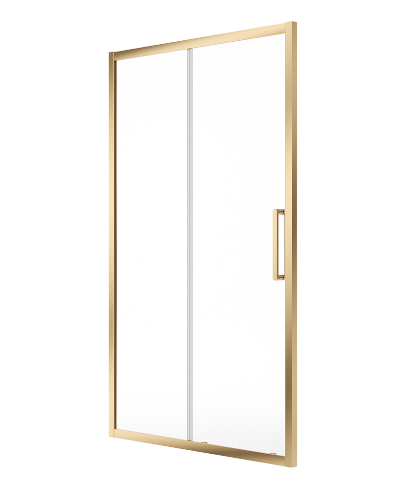 ASPECT 8mm Sliding Door 1700mm Brushed Gold