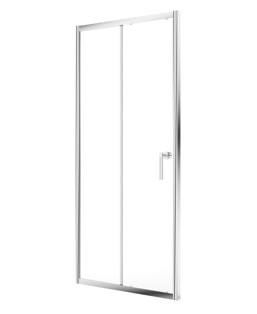 ZEBA Sliding Door 1200mm Chrome