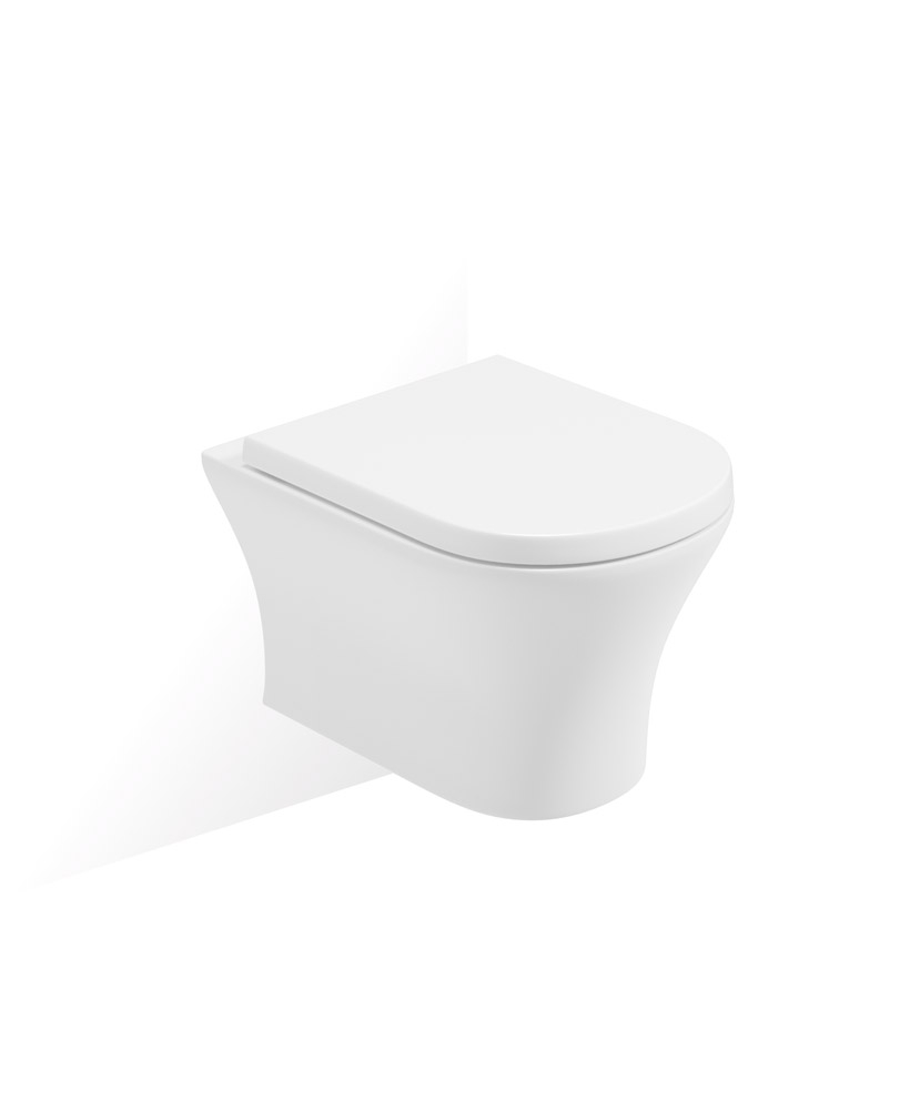 PENA Wall Hung WC with Delta Soft Close Seat
