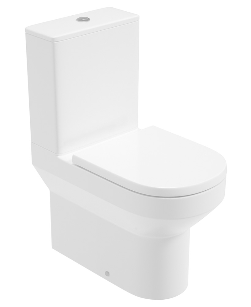 BASE Rimless Kit Fully Shrouded WC Standard Height & PP Seat