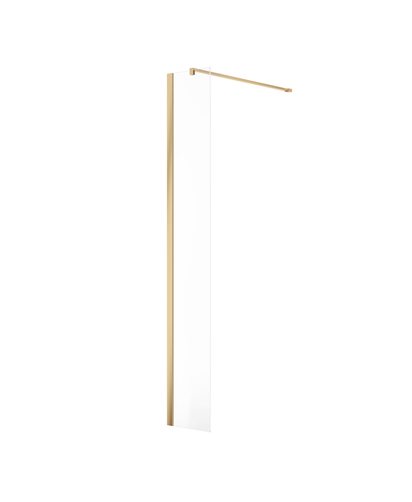 ASPECT 300mm Wetroom Panel Brushed Gold