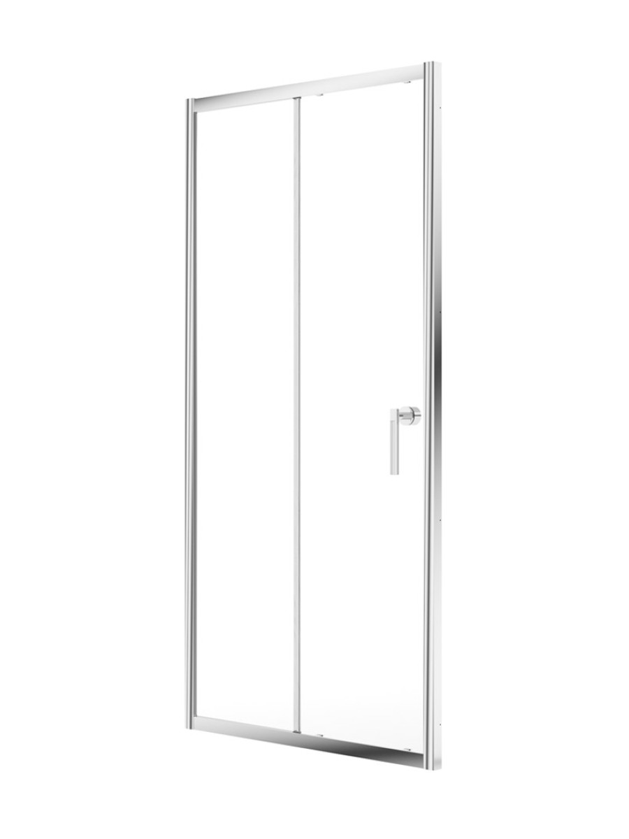 ZEBA Sliding Door 1000mm Chrome