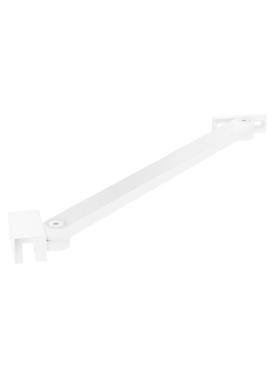 ASPECT Angle support bar Matt White 300mm