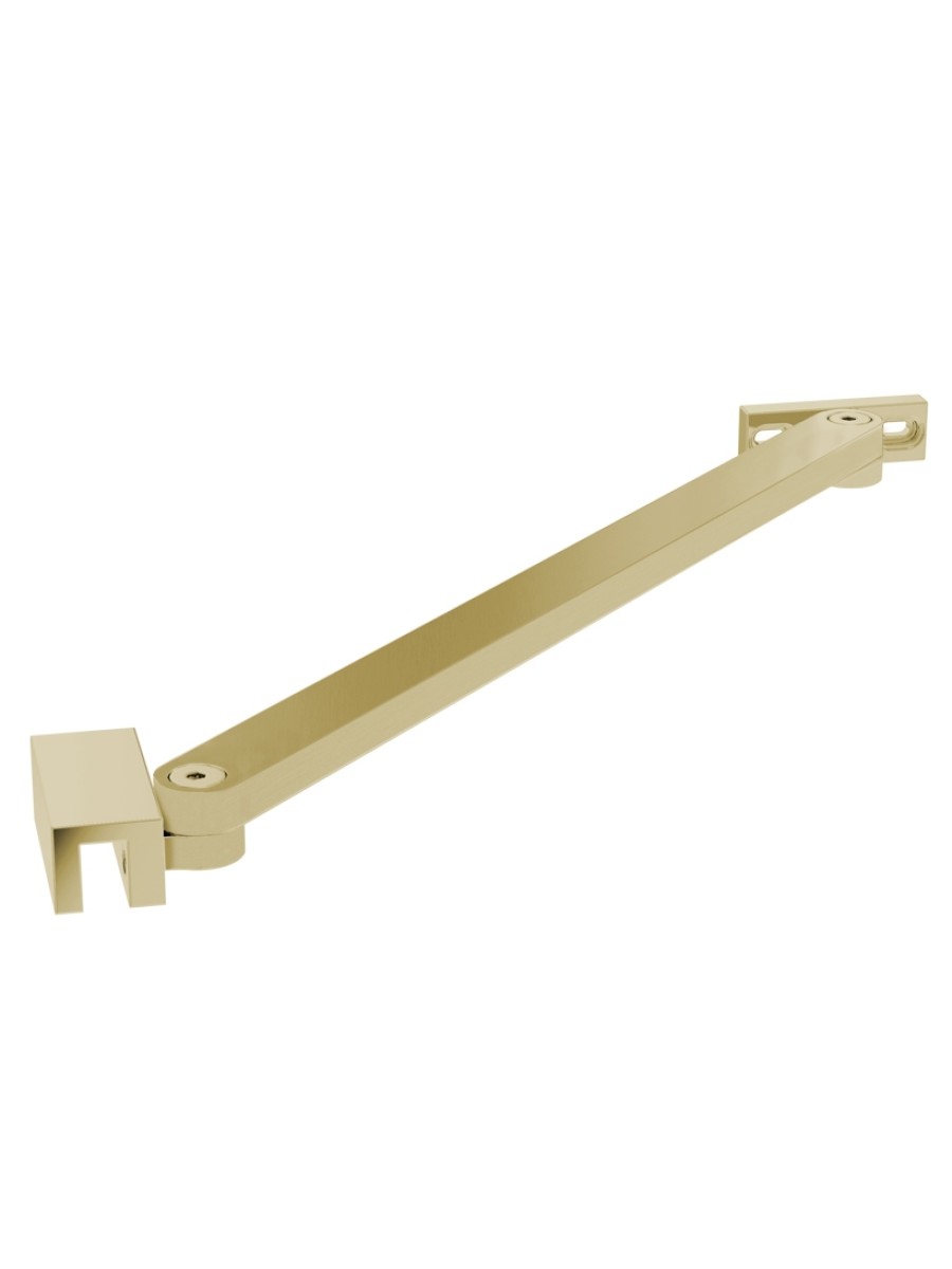 ASPECT Angle support bar Brushed Gold 300mm