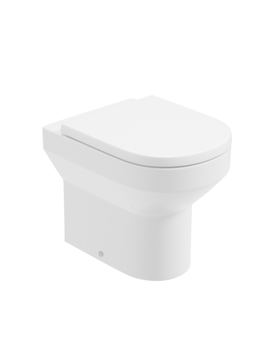 BASE Rimless Kit Back to Wall WC Standard Height & PP Seat