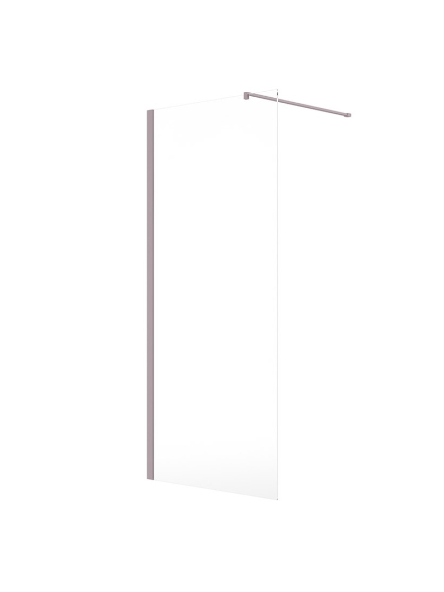 ASPECT 900mm Wetroom Panel Cashmere Pink Matt