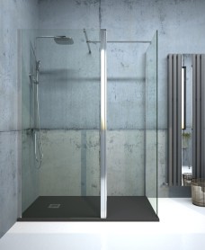 ASPECT 1200mm Wetroom Panel - Chrome