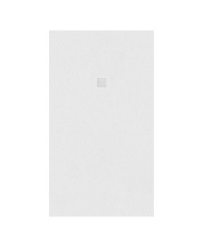 SLATE 1600 x 900 Shower Tray White - with FREE shower waste