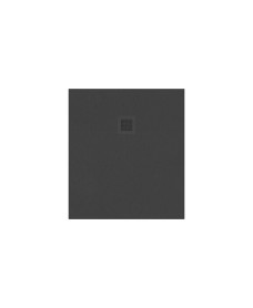 SLATE 900 x 800 Shower Tray Anthracite - with FREE shower waste