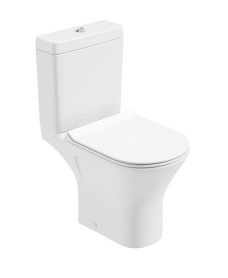 SCALA Close Coupled Open Back WC & Sequence Slim Seat