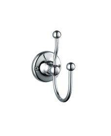 STOCKTON Traditional Double Robe Hook