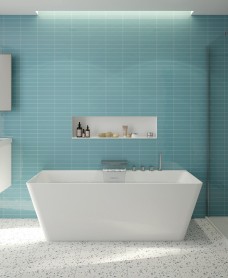 ONTARIO Floor Standing Bath 1700x750mm