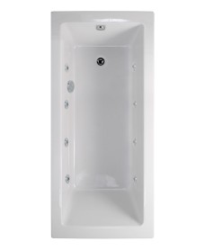 PACIFIC ENDURA Single Ended 1700x700mm 8 White Jet Bath