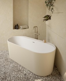 SAMOA 1500x750mm Freestanding Bath Coloured