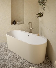 SAMOA 1600x750mm Freestanding Bath Coloured