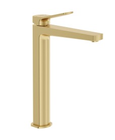 LUTA Freestanding Basin Mixer Brushed Gold