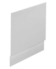 SCANDINAVIAN End Bath Panel 750mm Matt White