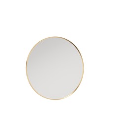 ASTRID Gold Non-illuminated Metal Frame Round 600x600mm Mirror