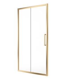 ASPECT 8mm Sliding Door 1200mm Brushed Gold