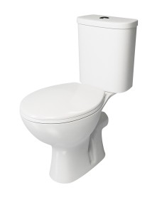 STRATA ECO Rimless Open Back Close Coupled WC & Standard Seat