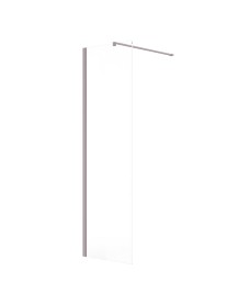 ASPECT 500mm Wetroom Panel Matt Cashmere Pink