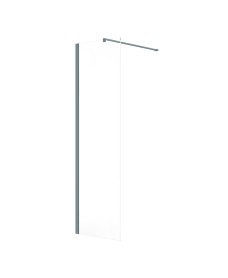 ASPECT 500mm Wetroom Panel Matt Coral Green