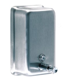 MEDICLINICS Vertical Soap Dispenser Stainless Steel