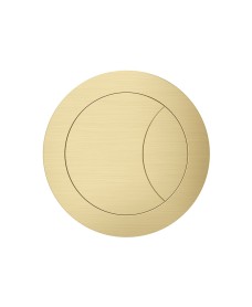 Dual Flush Button Brushed Gold  for Inspire-Reflections-Sophia