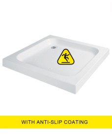 JT ULTRACAST 760 Square Shower Tray - Anti Slip 