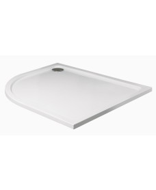 KRISTAL LOW PROFILE 1000x800 Offset Quadrant Shower Tray LH with FREE shower waste