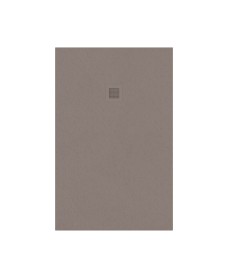 SLATE Taupe 1400x900 shower tray with FREE Shower Waste