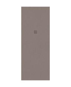 SLATE Taupe 1800x700mm Rectangular Shower Tray & Waste