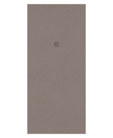 SLATE Taupe 2000x900 shower tray with FREE Shower Waste