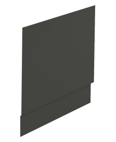 SCANDINAVIAN End Bath Panel 750mm Dolphin Grey Matt