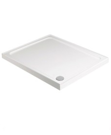 KRISTAL LOW PROFILE Shower Tray 700 x 700 4 Upstand - with FREE shower waste