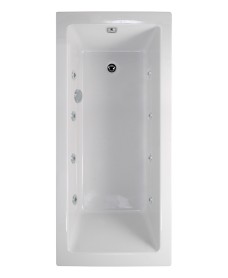 PACIFIC ENDURA Single Ended 1600x700mm 8 Jet Bath