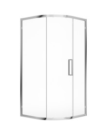 ASPECT 8mm Single Door Quadrant 1000mm Chrome