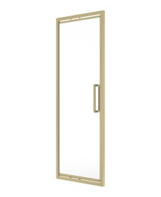 ASPECT 8mm Framed Infold Door 900mm Brushed Gold