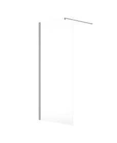 ASPECT 900mm Wetroom Panel Arctic Grey Matt