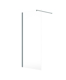 ASPECT 800mm Wetroom Panel Coral Green Matt