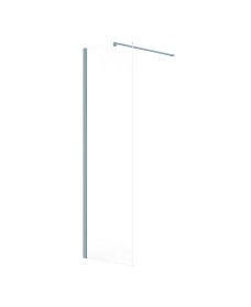 ASPECT 600mm Wetroom Panel Matt Morning Sky Blue