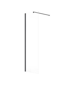 ASPECT 500mm Wetroom Panel Matt Midnight Grey