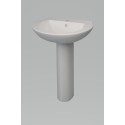 STRATA 55cm Basin & Full Pedestal 1TH