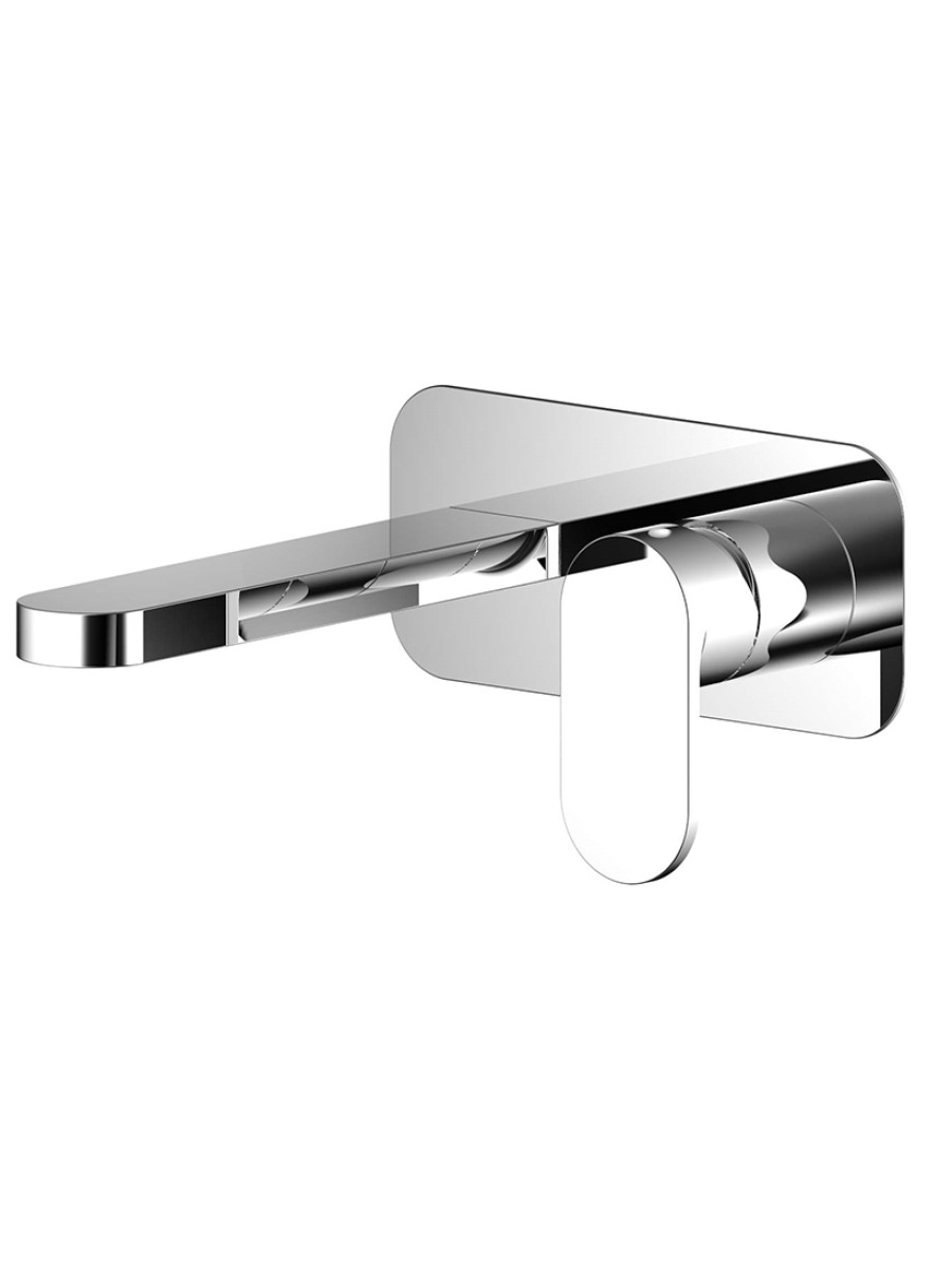 NORFOLK Eco Flow Wall Mounted Basin Mixer