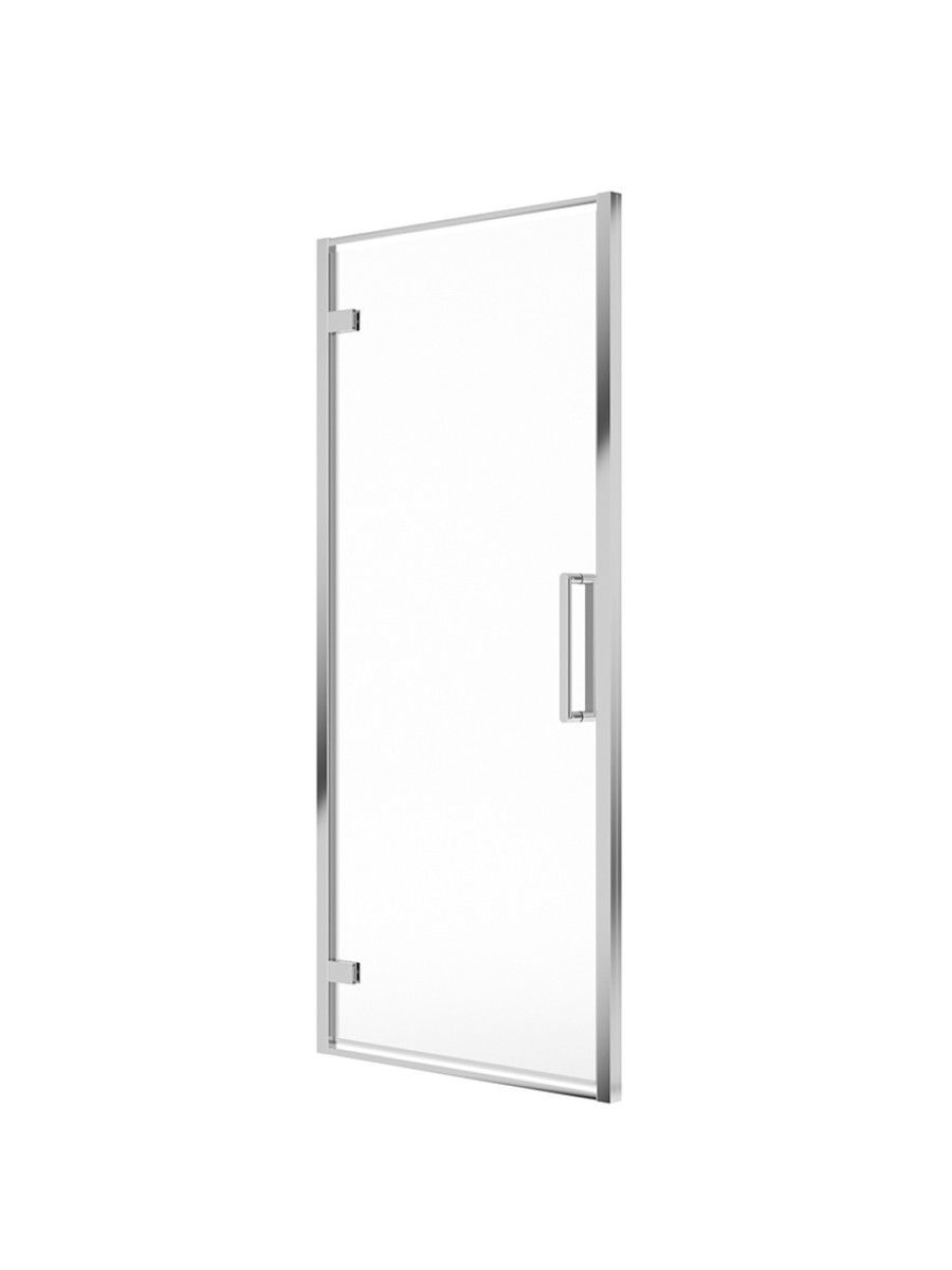 ASPECT 8mm Hinged Door 700mm Chrome