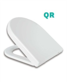 DELTA D Shaped Toilet Soft Close Quick Release Seat 